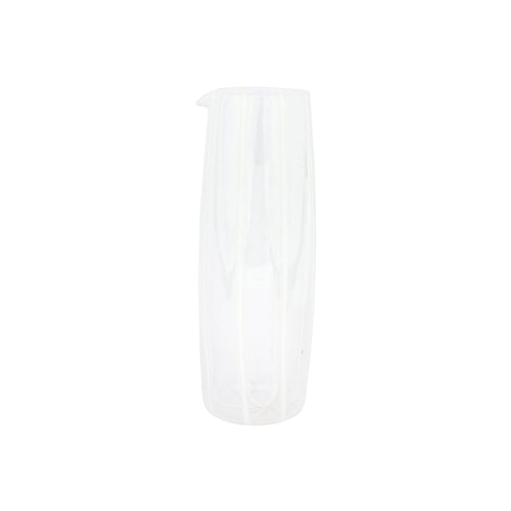 Nuovo Stripe Pitcher - White