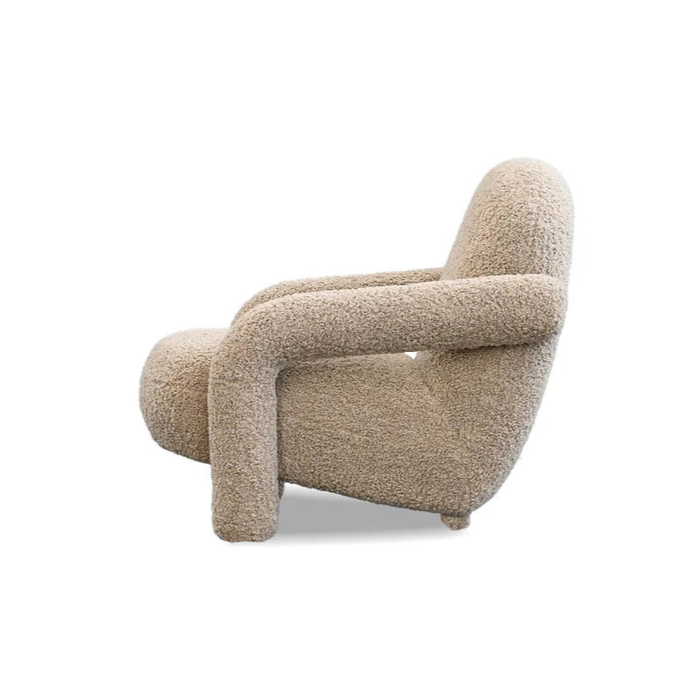 Blume Lounge Chair Fawn Fabric