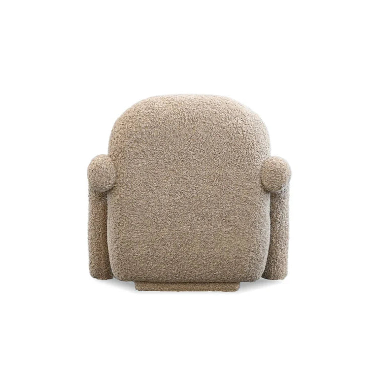 Blume Lounge Chair Fawn Fabric