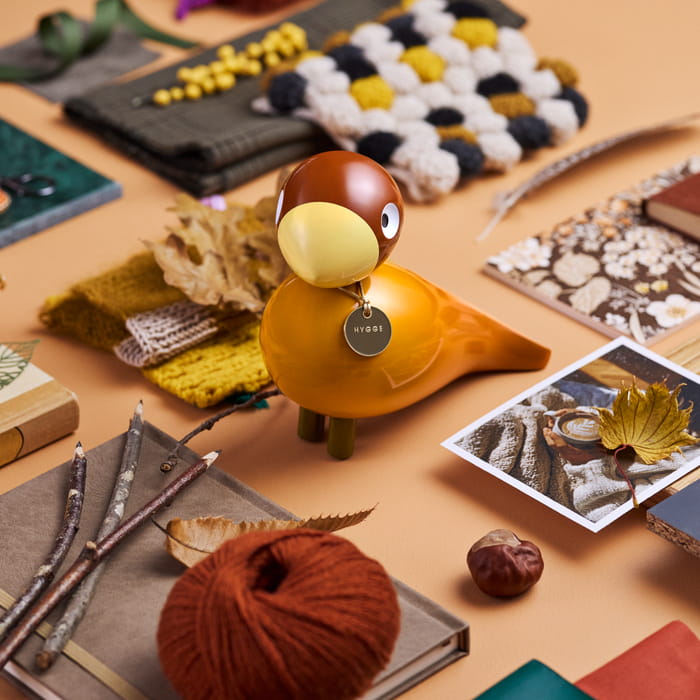 Kay Bojesen Story Bird Cozy, Orange, Medium