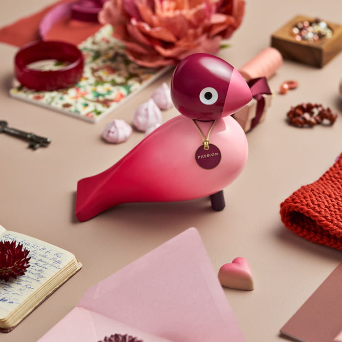 Kay Bojesen Story Bird Passion, Pink, Medium