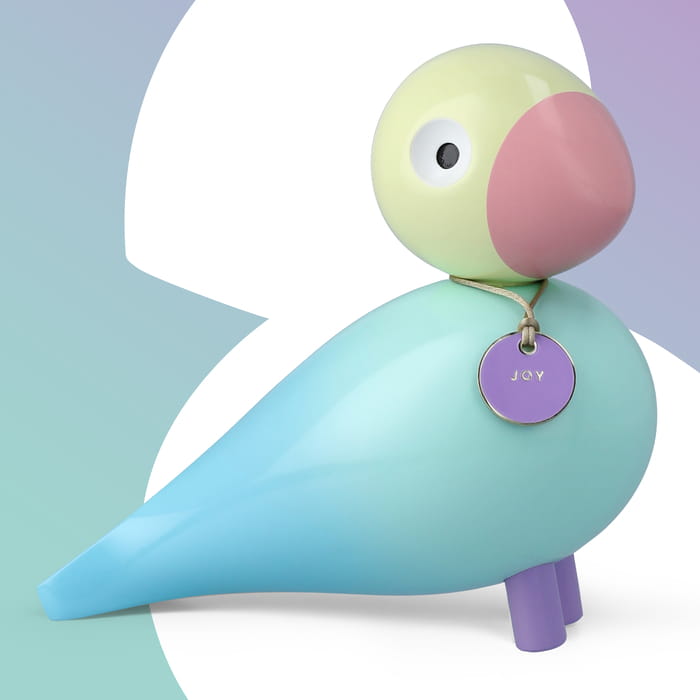 Kay Bojesen Story Bird Joy, Aqua, Medium