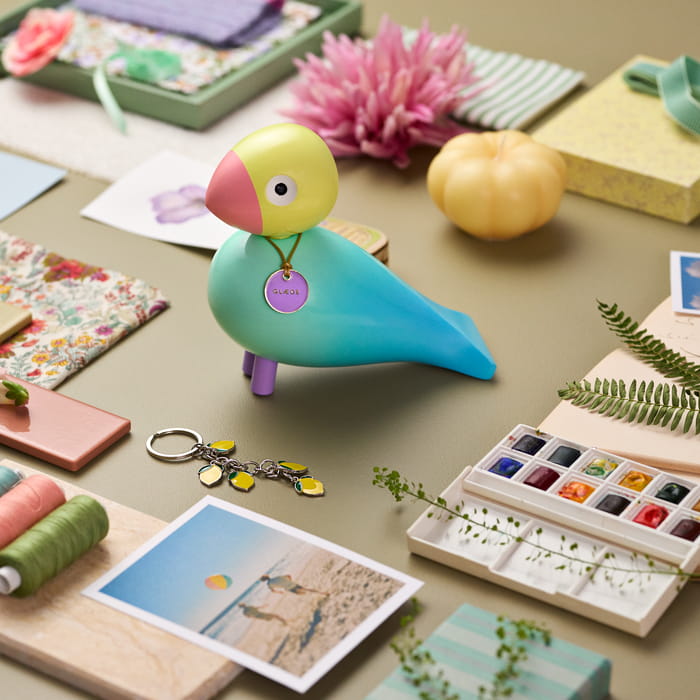 Kay Bojesen Story Bird Joy, Aqua, Medium