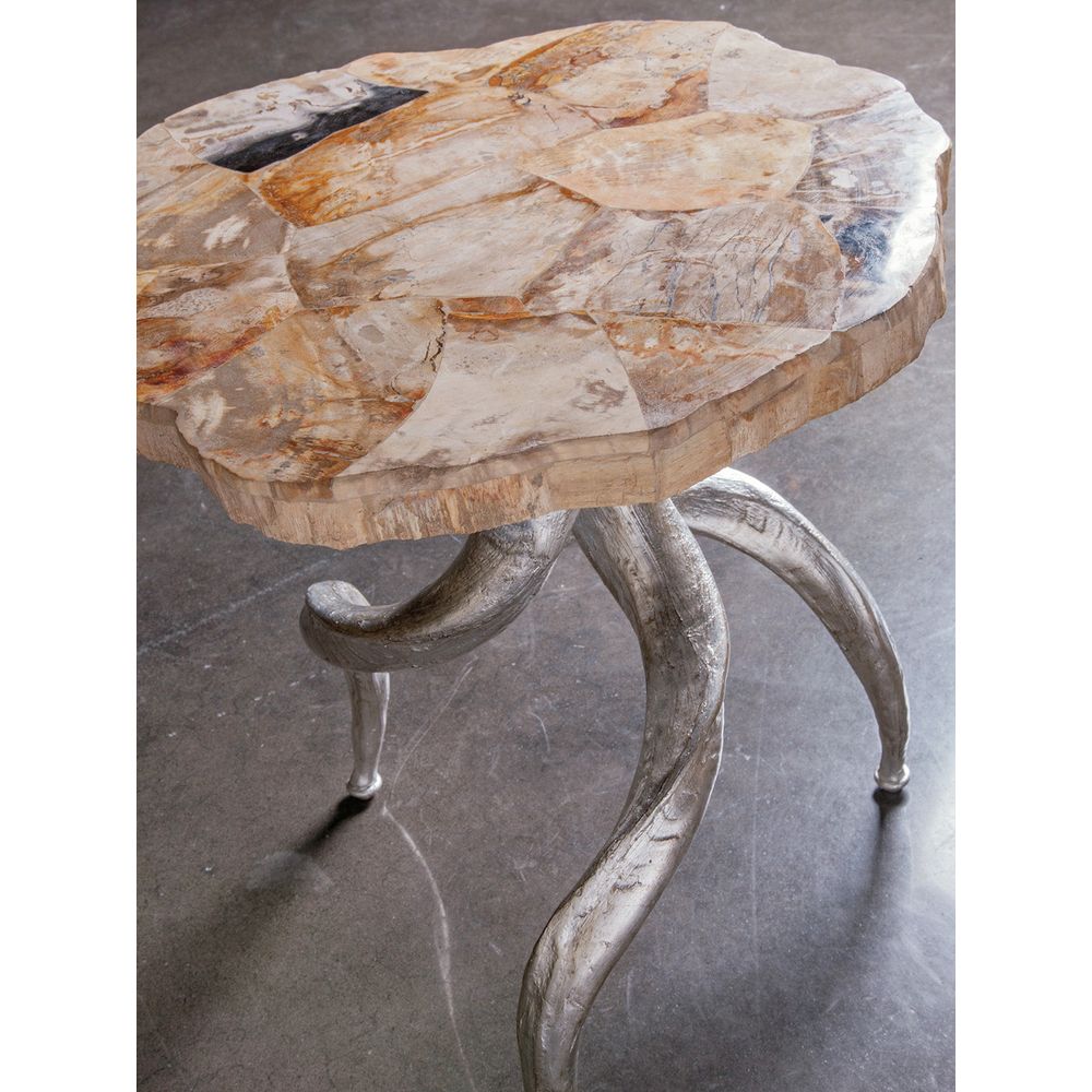 Side Tables Valance Spot Table - Natural Iron