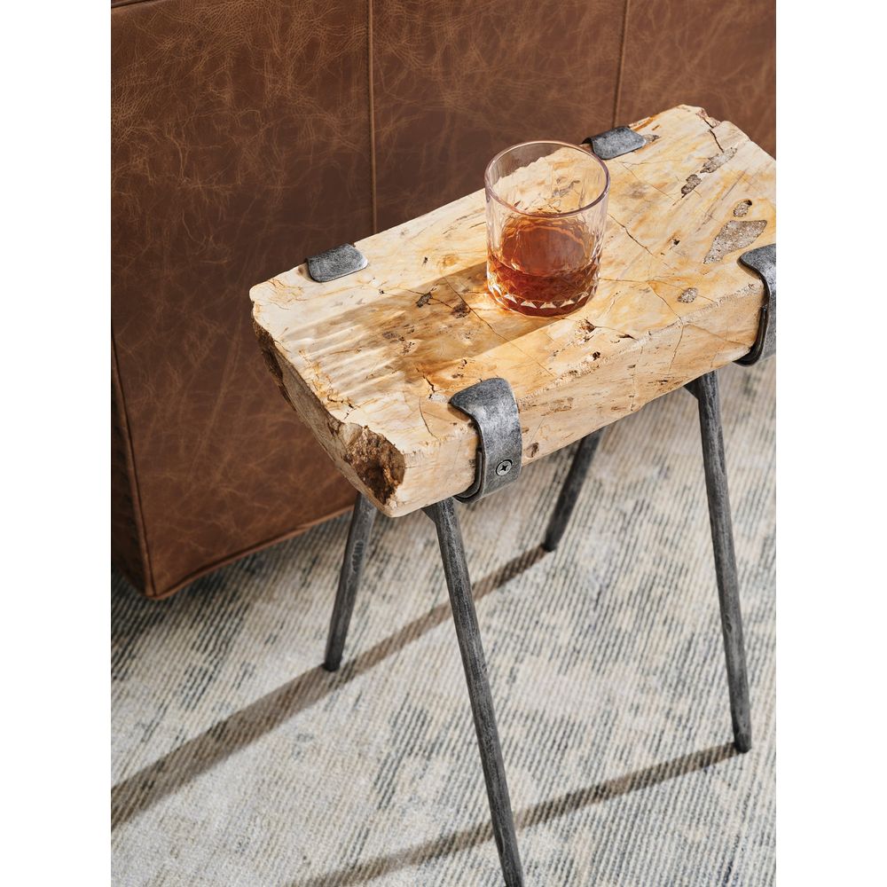 Side Tables Wyatt Spot Table - Natural Iron