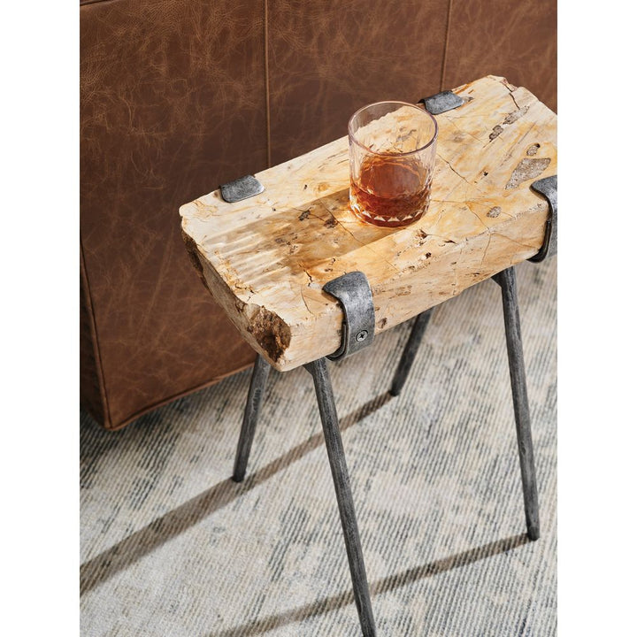 Side Tables Wyatt Spot Table - Natural Iron