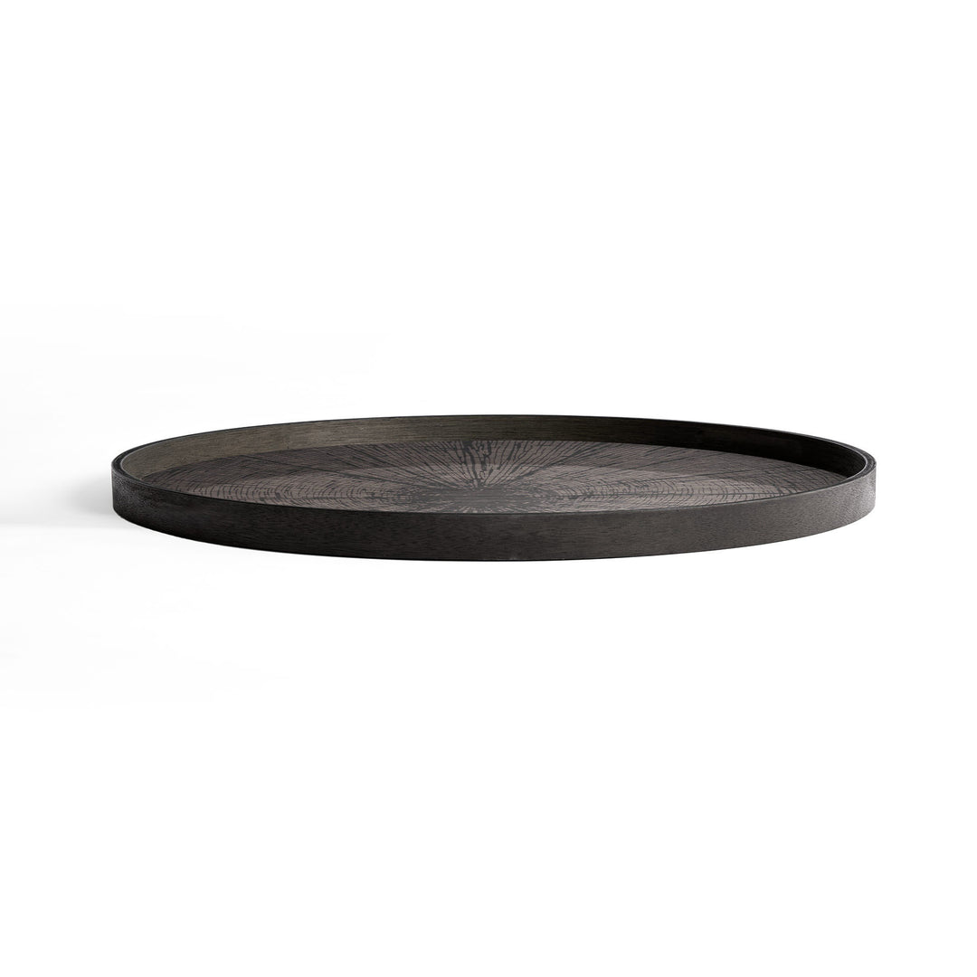 Slice Wooden Tray - Black