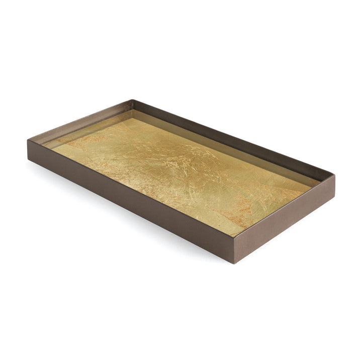 Gold Leaf Valet Tray - Gold