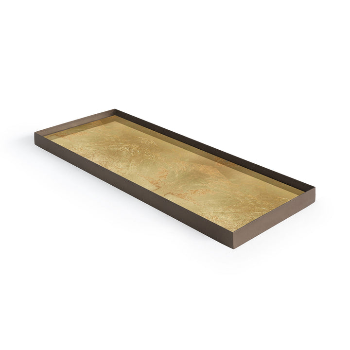 Gold Leaf Valet Tray - Gold