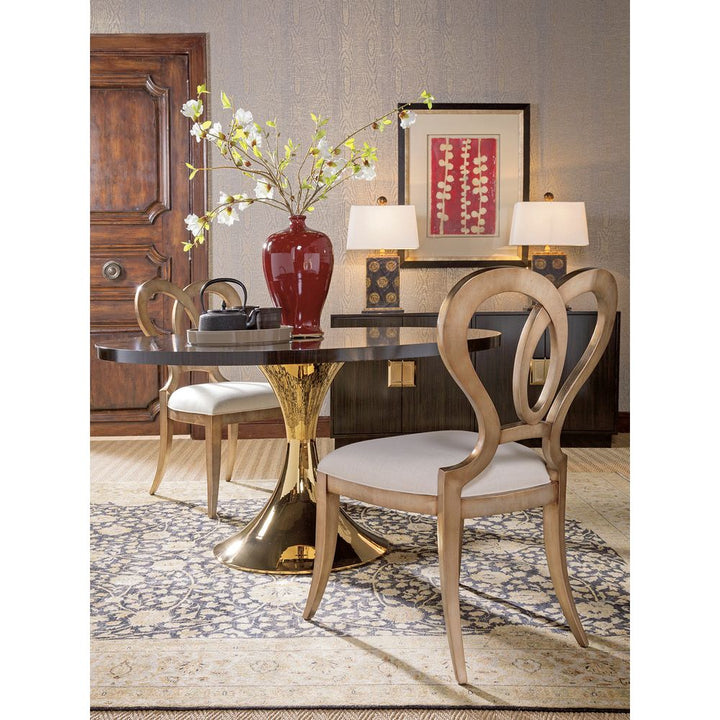 Dining Chairs Melody Side Chair - Silver Leaf