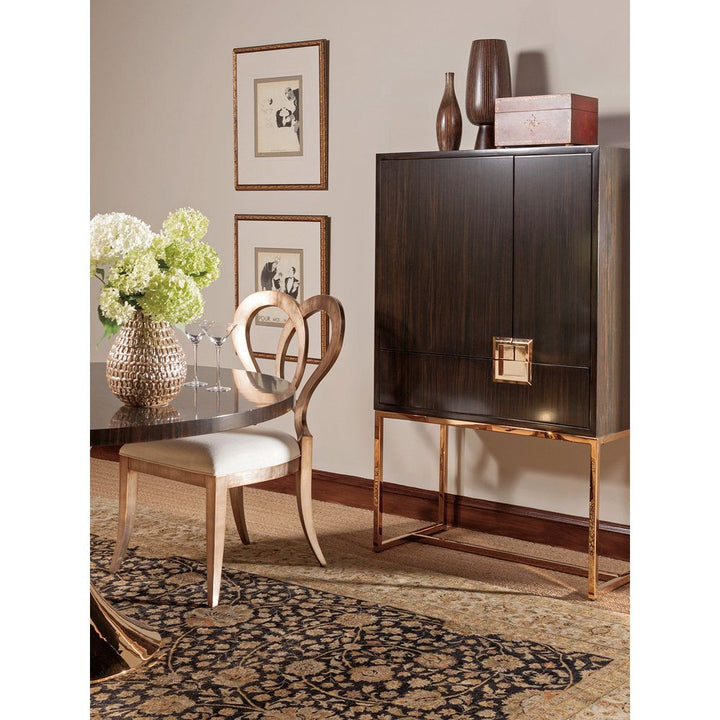 Melody Side Chair - Silver Leaf