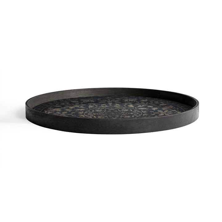 Marrakesh Wooden Tray - Black