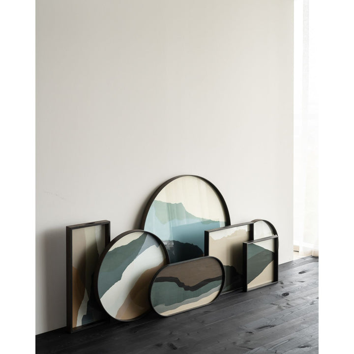 Wabi Sabi Glass Tray - lifestyle