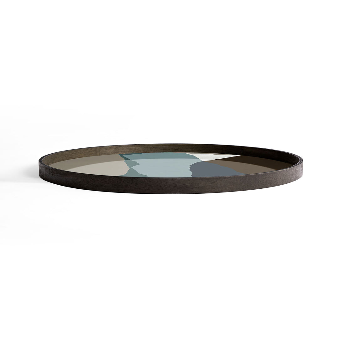 Wabi Sabi Glass Tray - Black