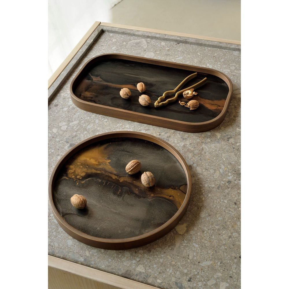 Serveware: Trays Organic Valet Tray - Black