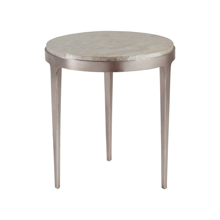 Side Tables Gravitas Round Spot Table - Champagne