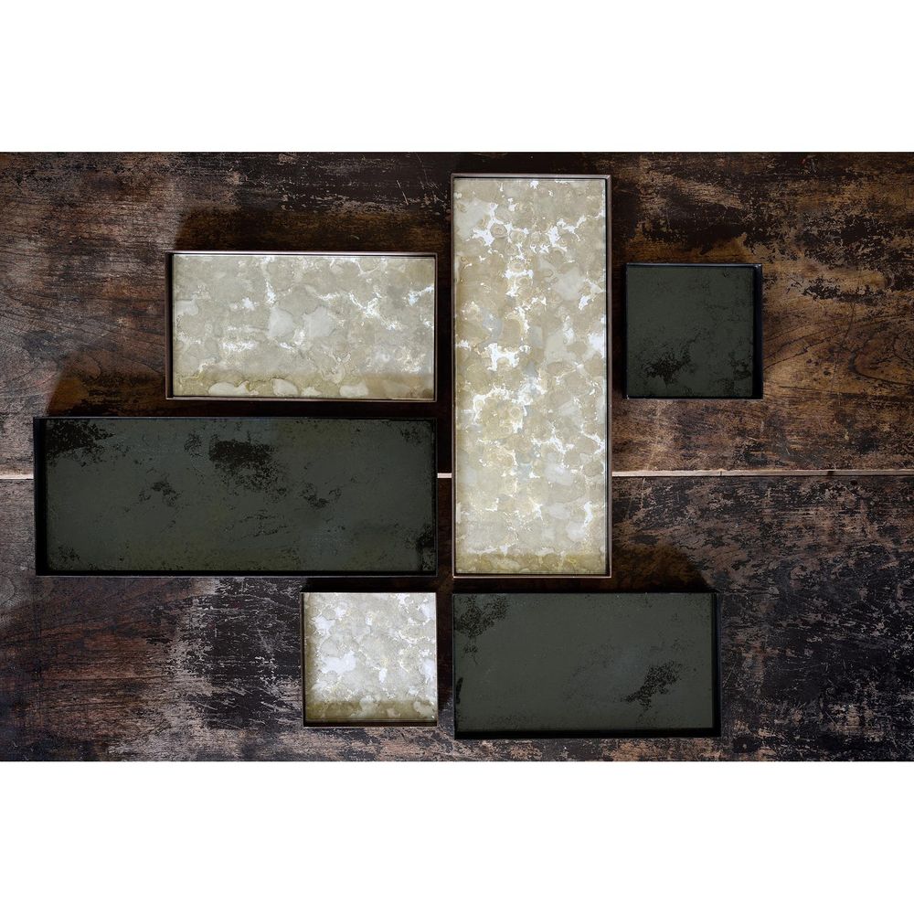 Serveware: Trays Aged Valet Tray - Black
