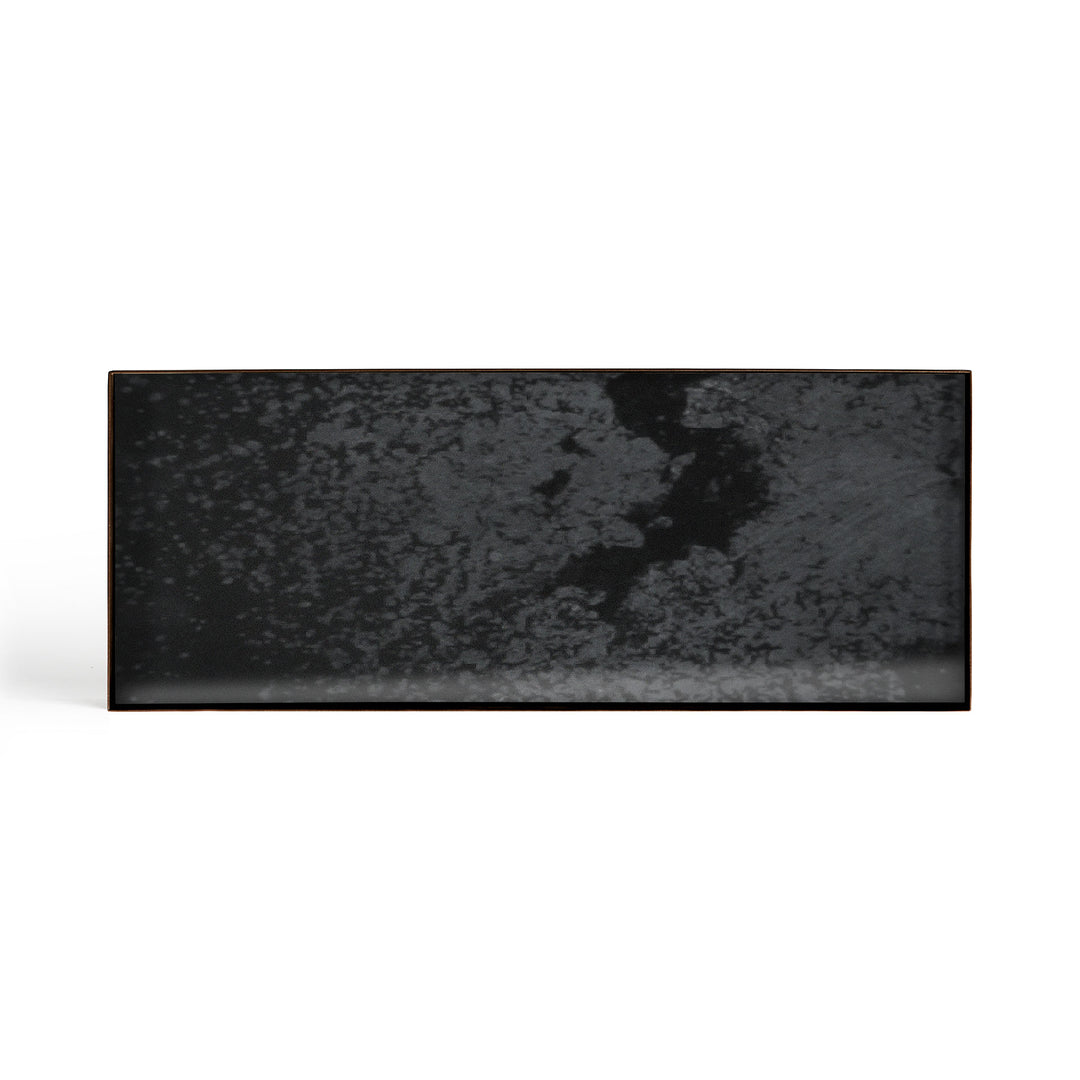 Aged Valet Tray - Black