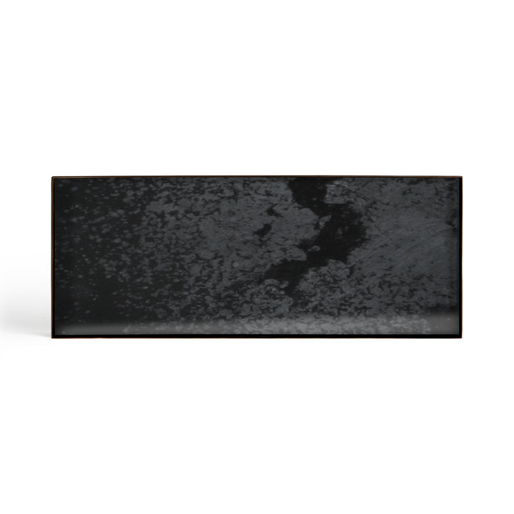 Aged Valet Tray - Black