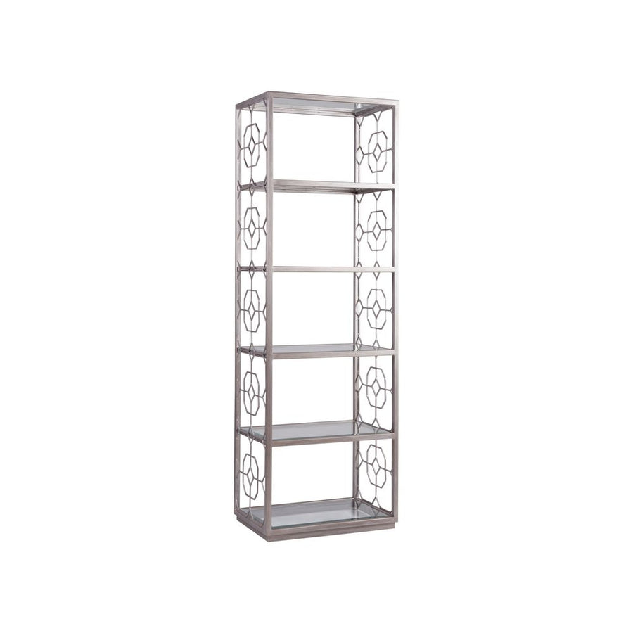 Bookcases & Etageres Honeycomb Slim Etagere - Argento