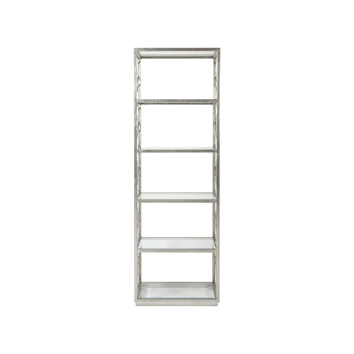 Bookcases & Etageres Honeycomb Slim Etagere - Silver Leaf
