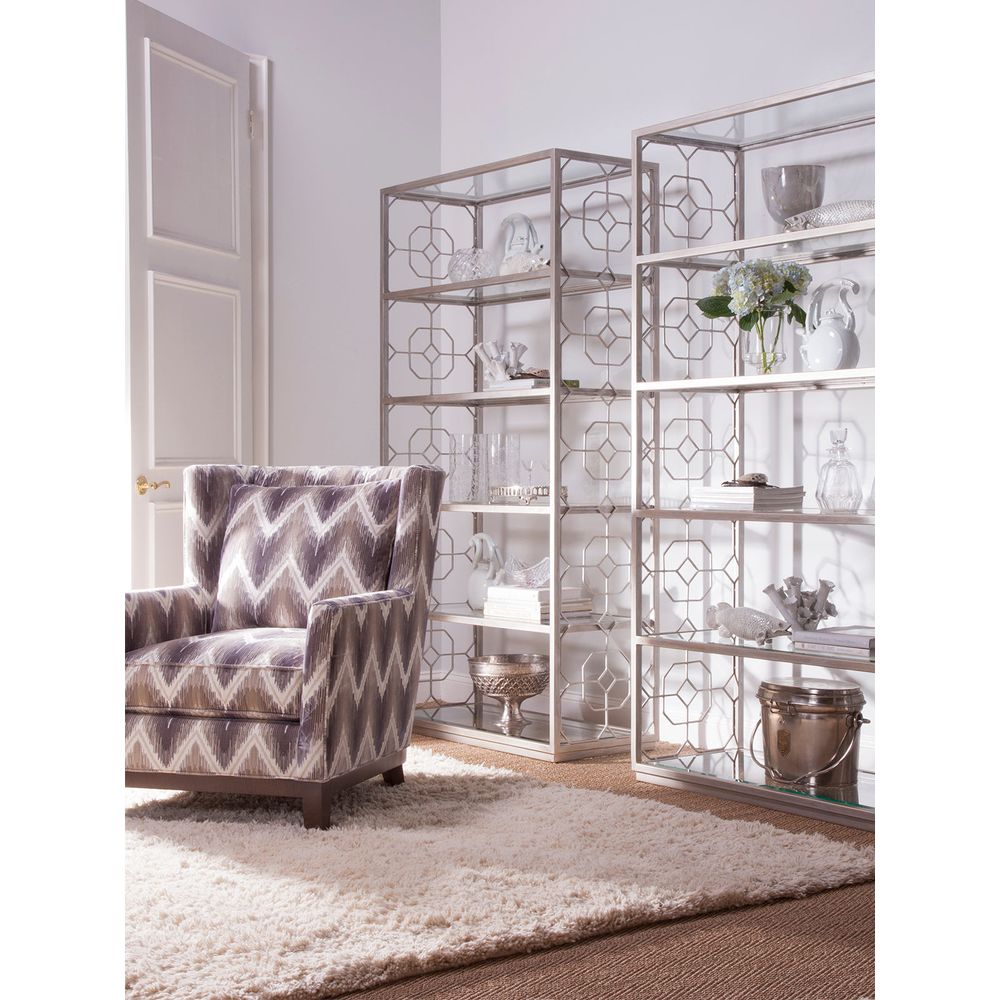 Bookcases & Etageres Honeycomb Etagere - Argento