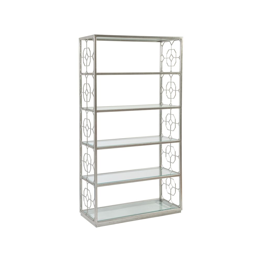 Bookcases & Etageres Honeycomb Etagere - Silver Leaf