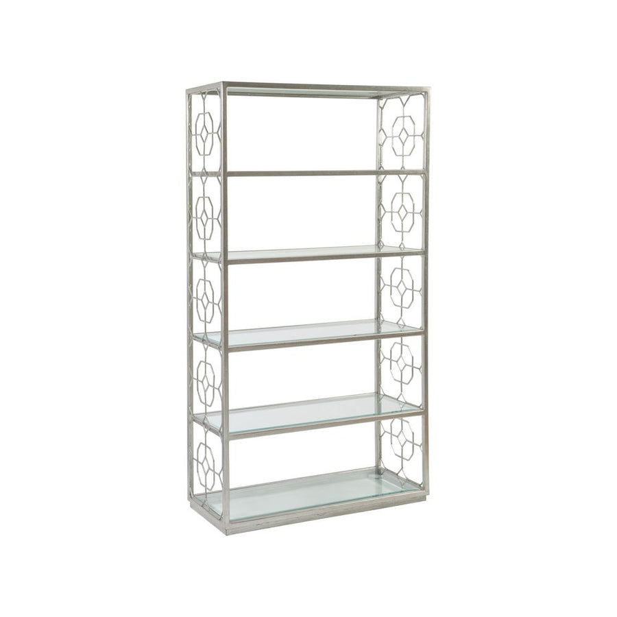 Bookcases & Etageres Honeycomb Etagere - Silver Leaf