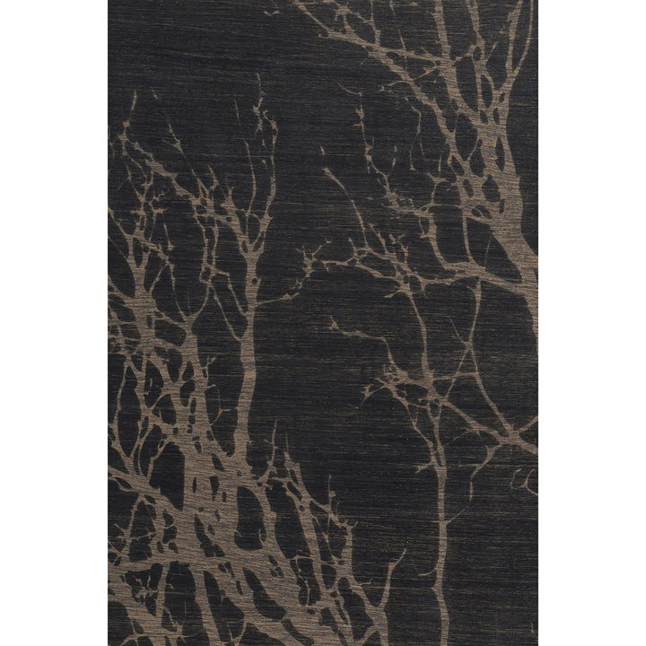 Tree Wooden Tray - Black