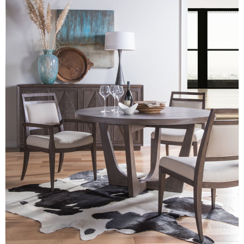 Dining Chairs Nico Upholstered Arm Chair - Antico