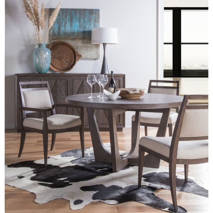 Dining Chairs Nico Upholstered Arm Chair - Antico