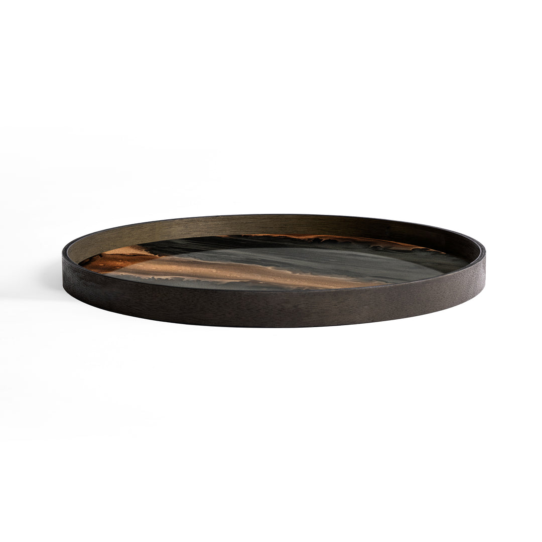 Organic Glass Tray - Black