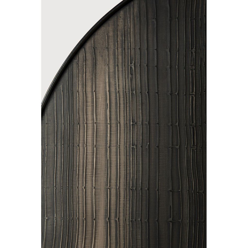 Layered Clay Wall Art - Black