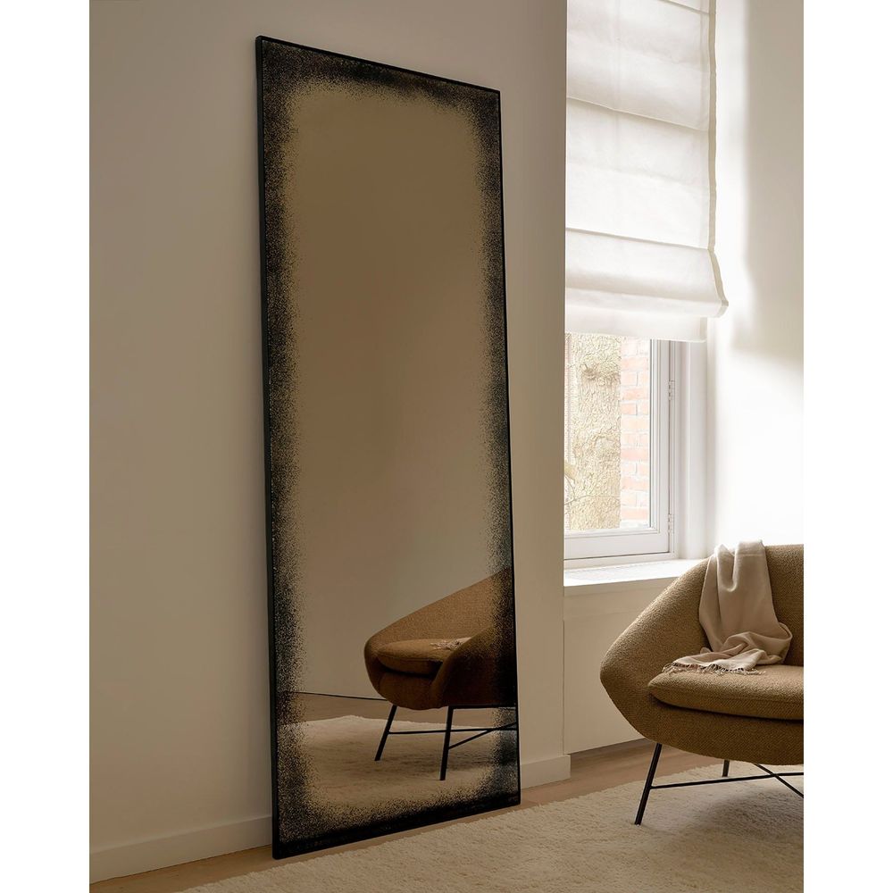 Standing Mirrors Aged Floor Mirror - Bronze