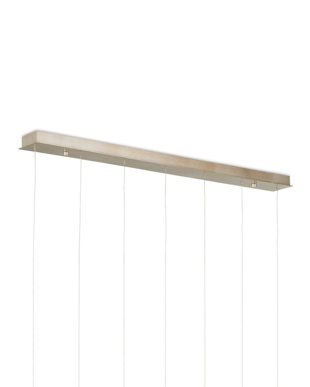 Pendants:Multi Polpo Blue 7-Light Linear Multi-Drop Pendant