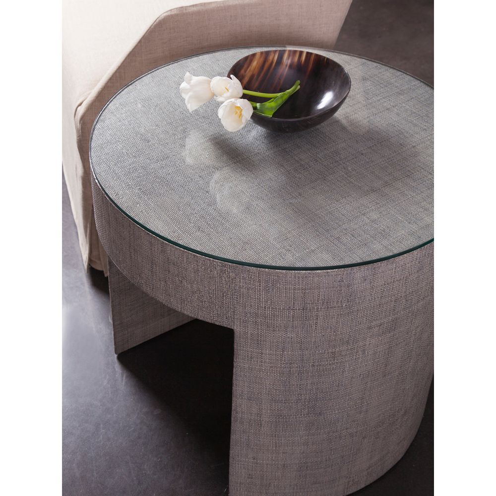 Side Tables Precept Round End Table - Gray
