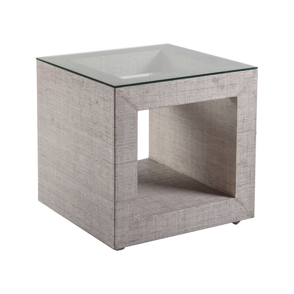 Side Tables Precept Square End Table - Gray