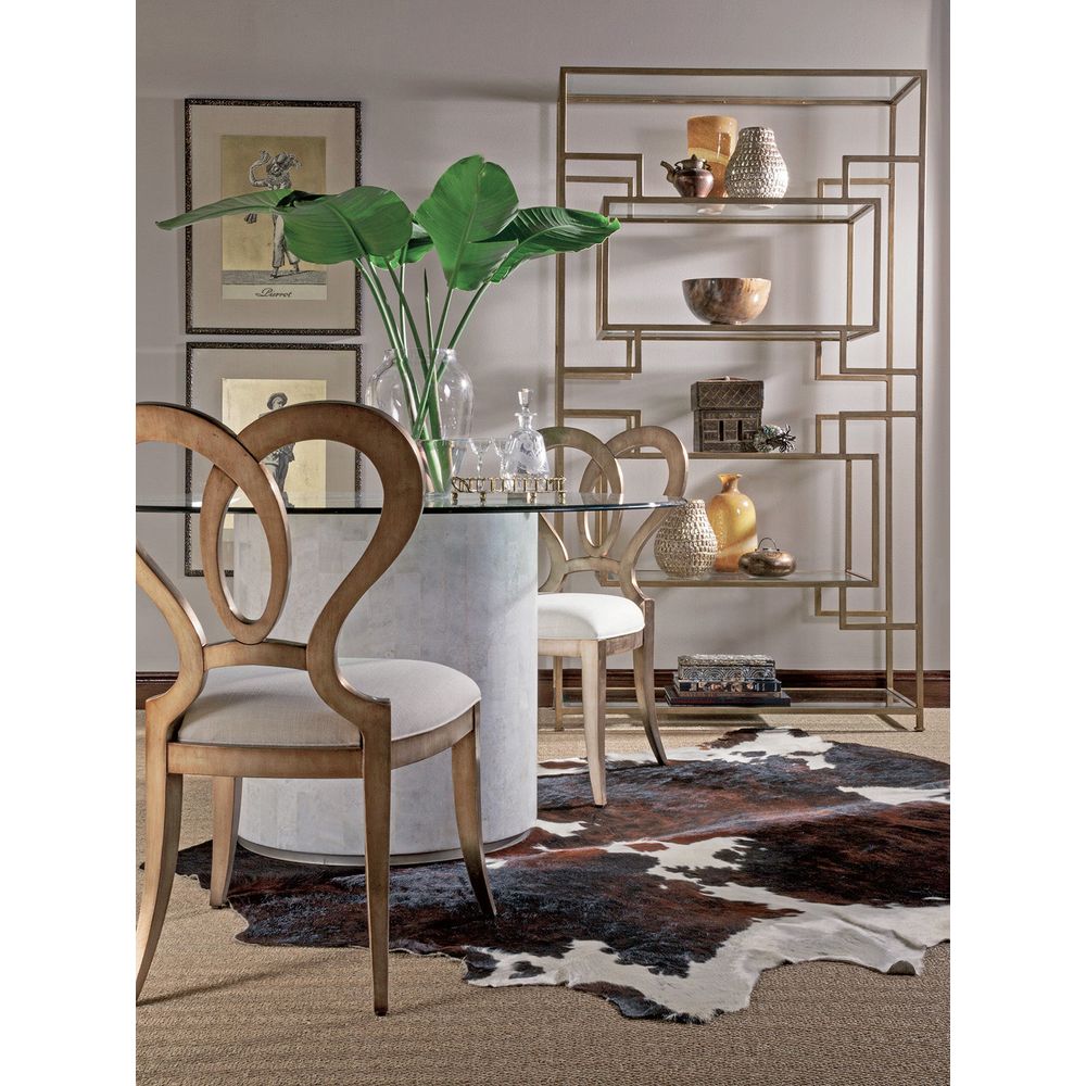 Melody Side Chair - Silver Leaf
