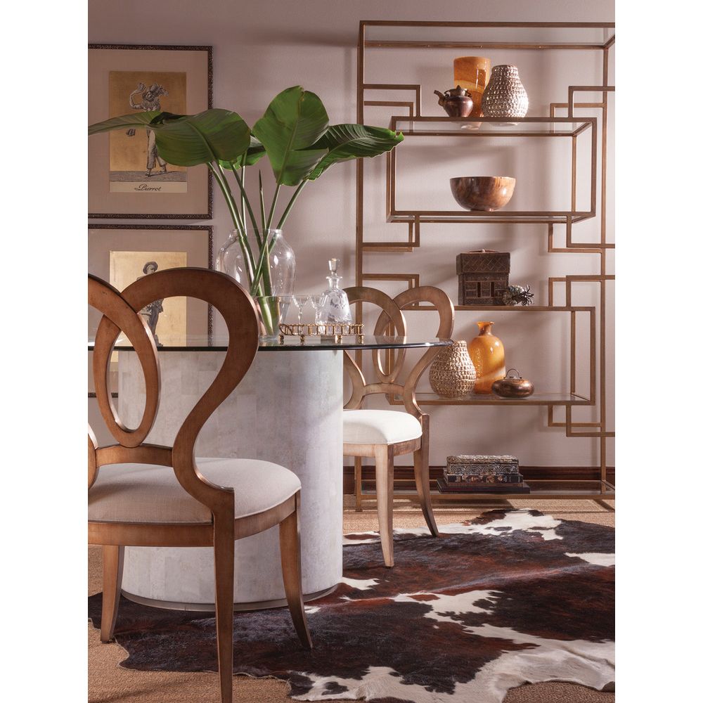 Melody Side Chair - Silver Leaf