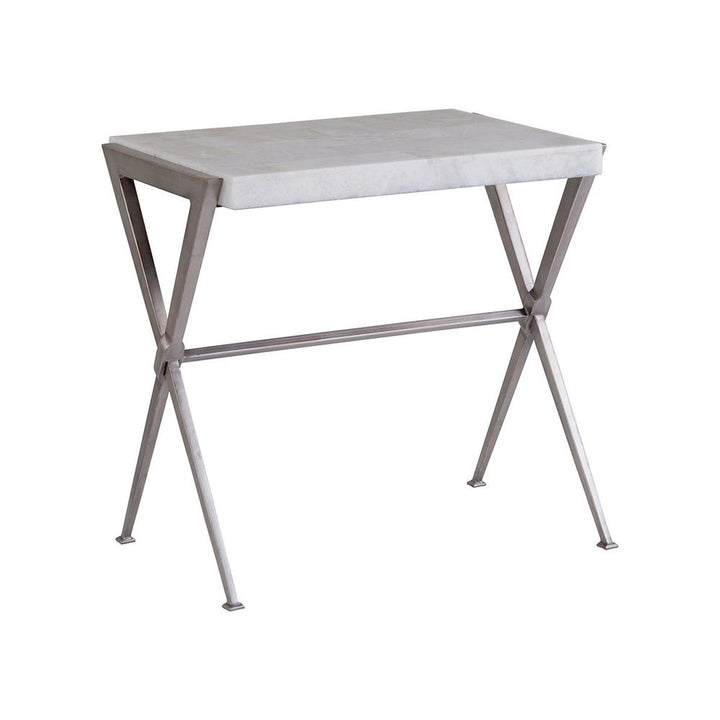 Side Tables Greta Rectangular End Table - Gray