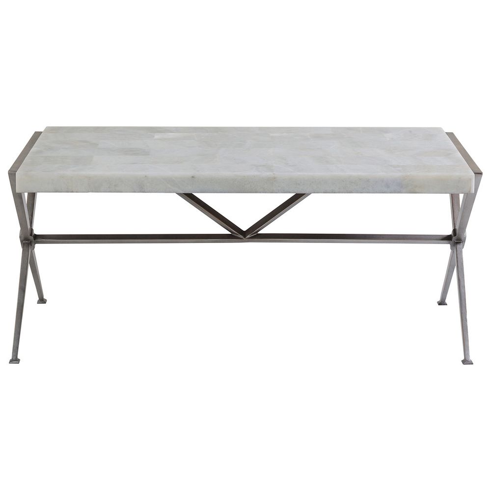 Greta Rectangular Cocktail Table - Gray