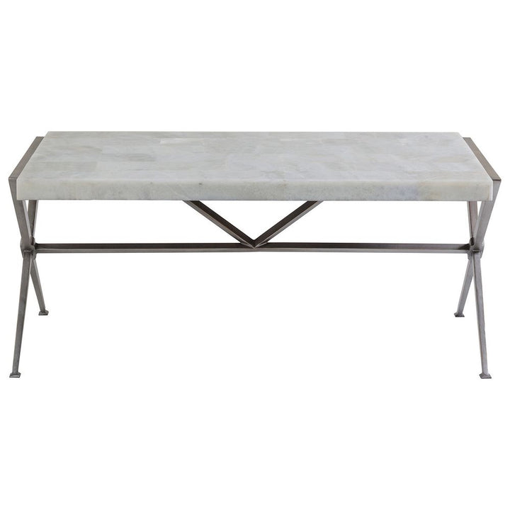 Greta Rectangular Cocktail Table - Gray
