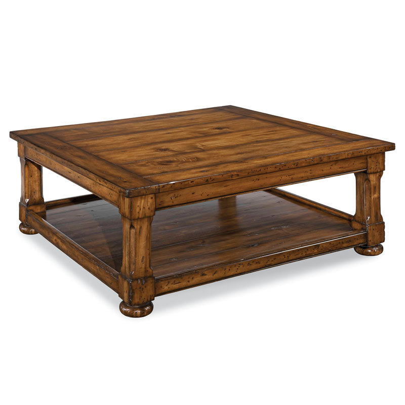 Tudor Cocktail Table-Woodbridge Furniture-WOODB-2081-26-Coffee Tables-1-France and Son