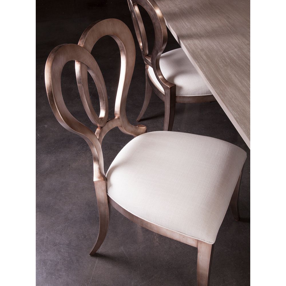 Dining Chairs Melody Side Chair - Silver Leaf