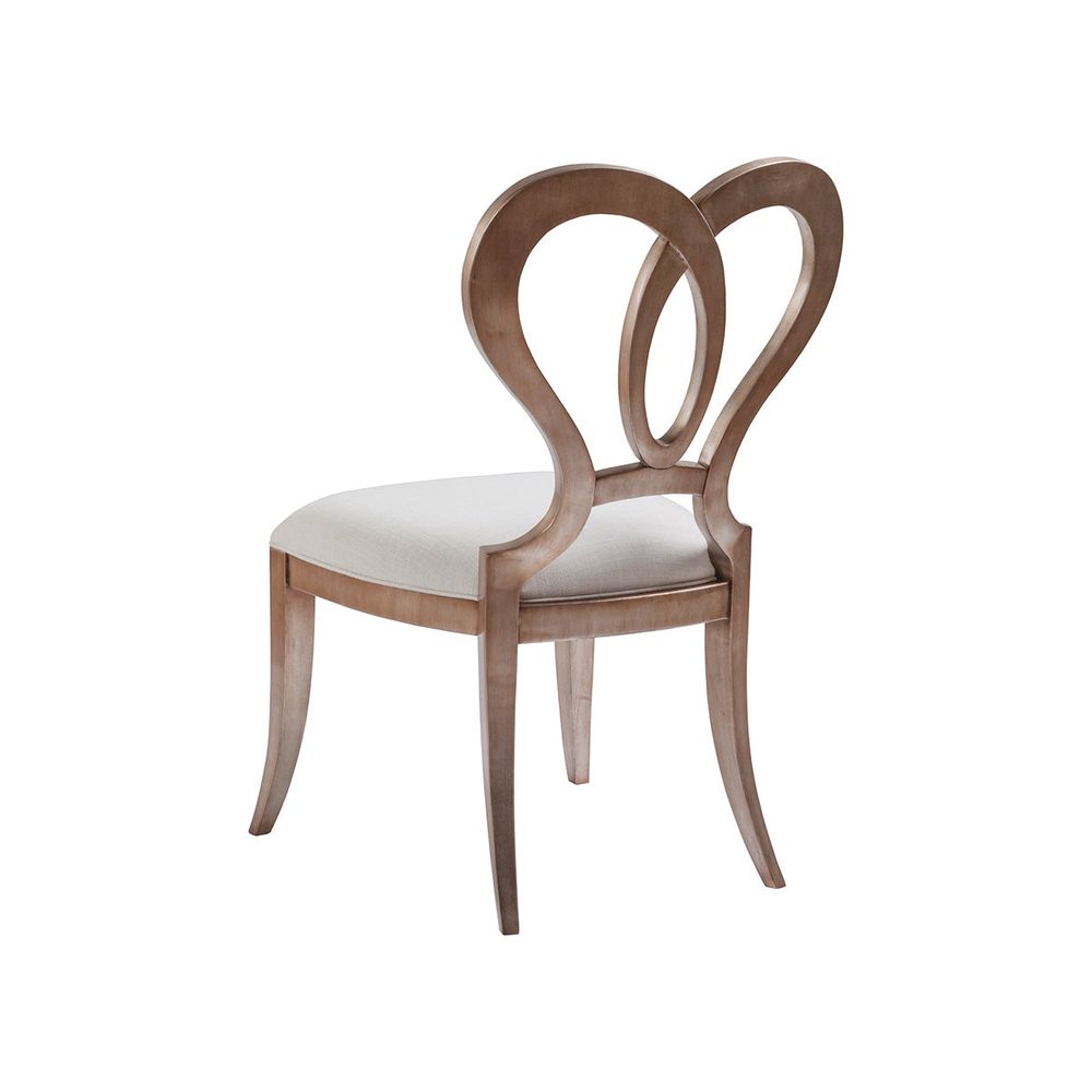 Melody Side Chair - Silver Leaf