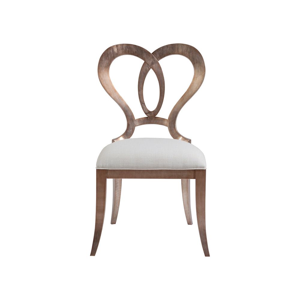 Melody Side Chair - Silver Leaf