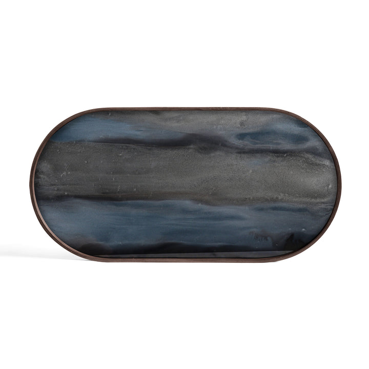 Organic Glass Tray - Black