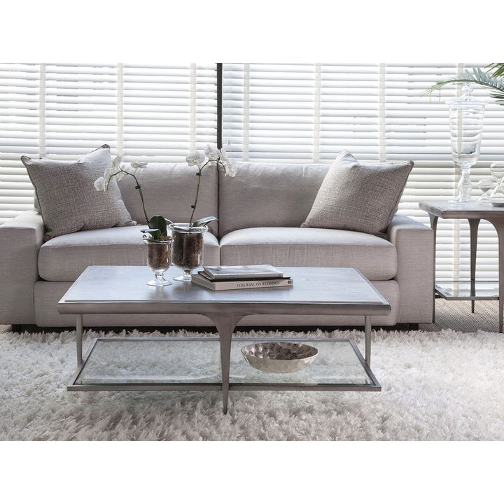 Coffee Tables Zephyr Rectangular Cocktail Table - Gray