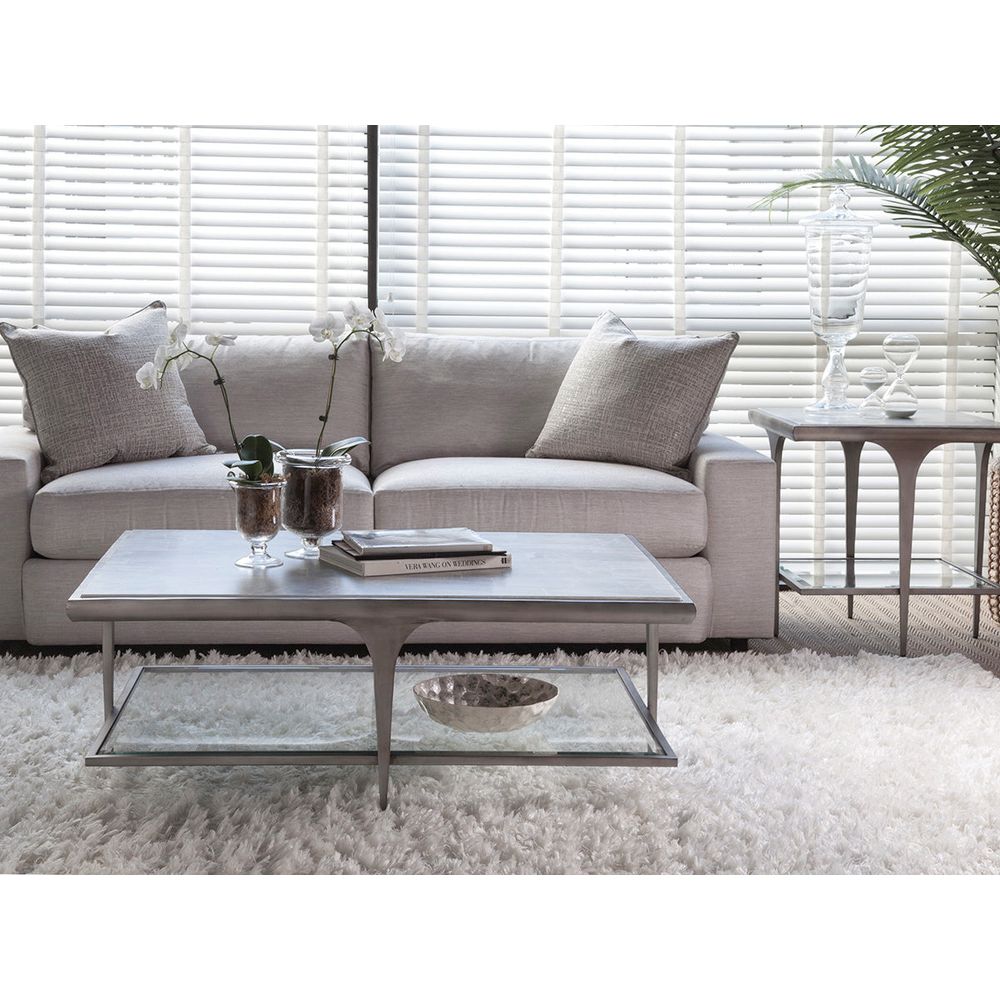 Side Tables Zephyr Square End Table - Gray