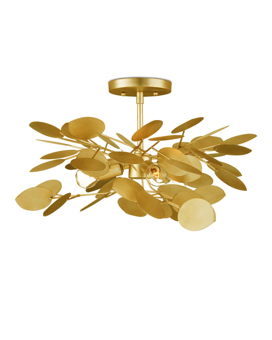 Flush Mounts Lunaria Gold Semi-Flush Mount